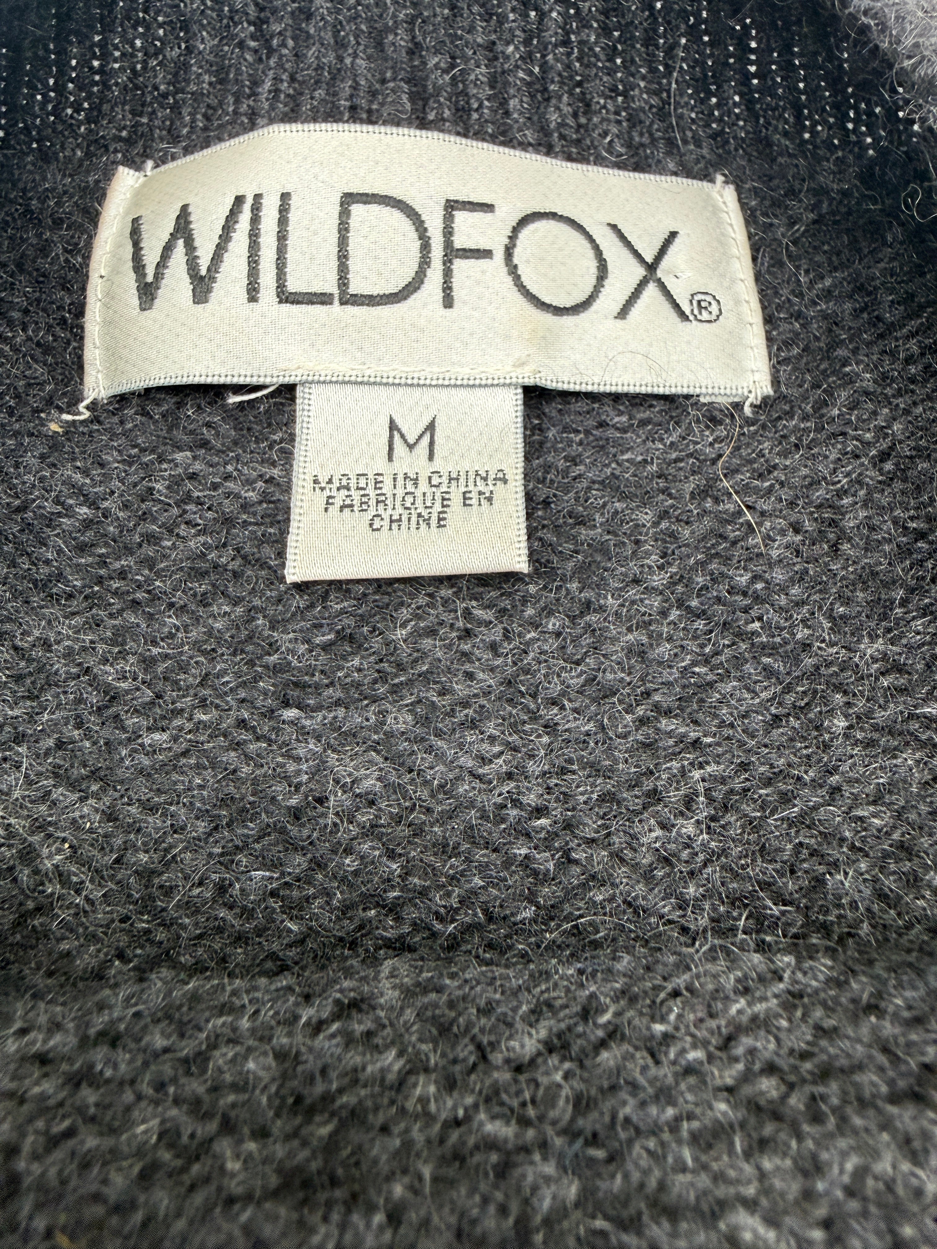 Wildfox Cashmere Heart Sweater (Lightly Worn)
