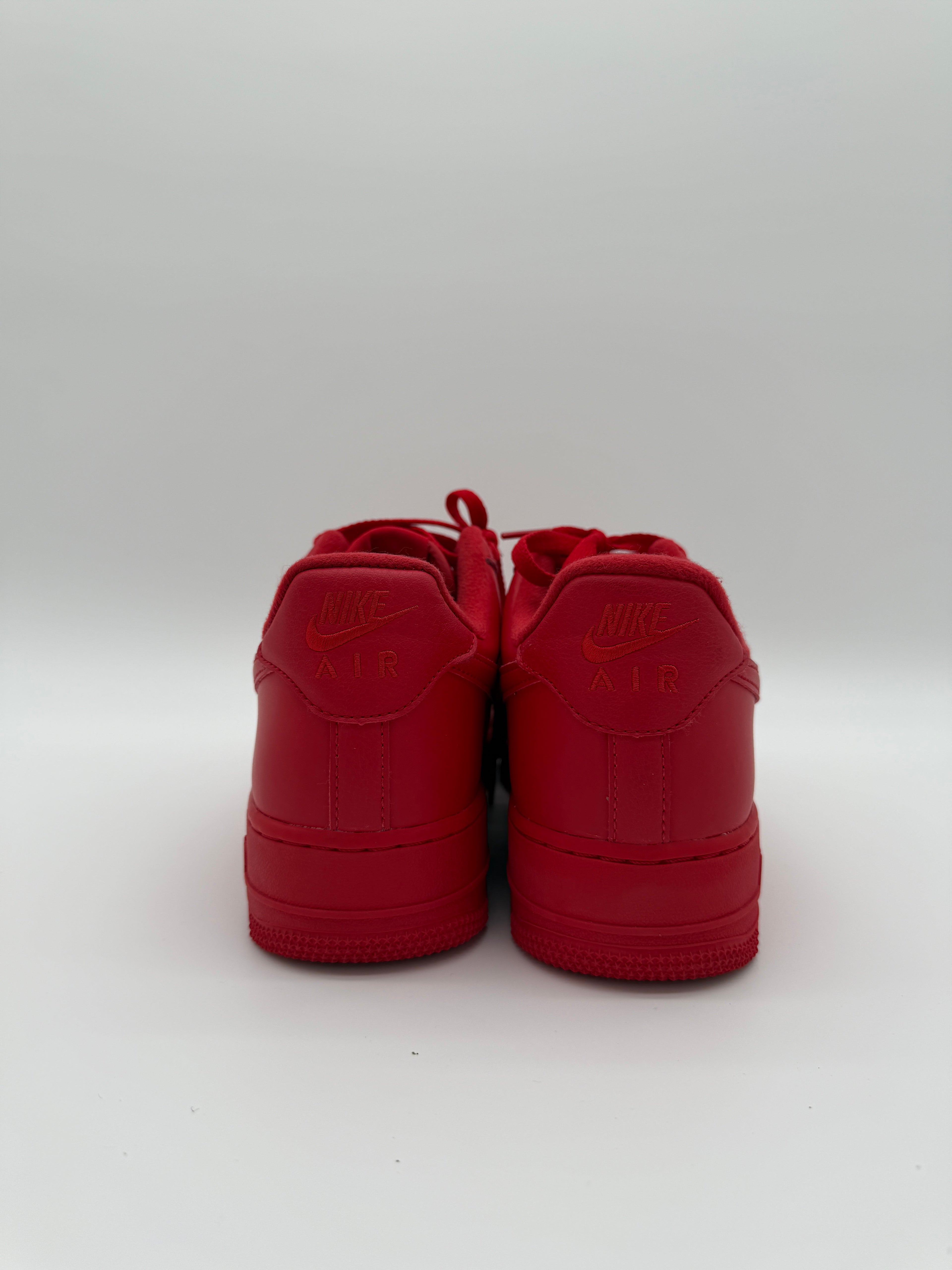 Nike Air Force 1 ’07 LV8 “Triple Red” – Men’s Size 10 (Lightly Worn)