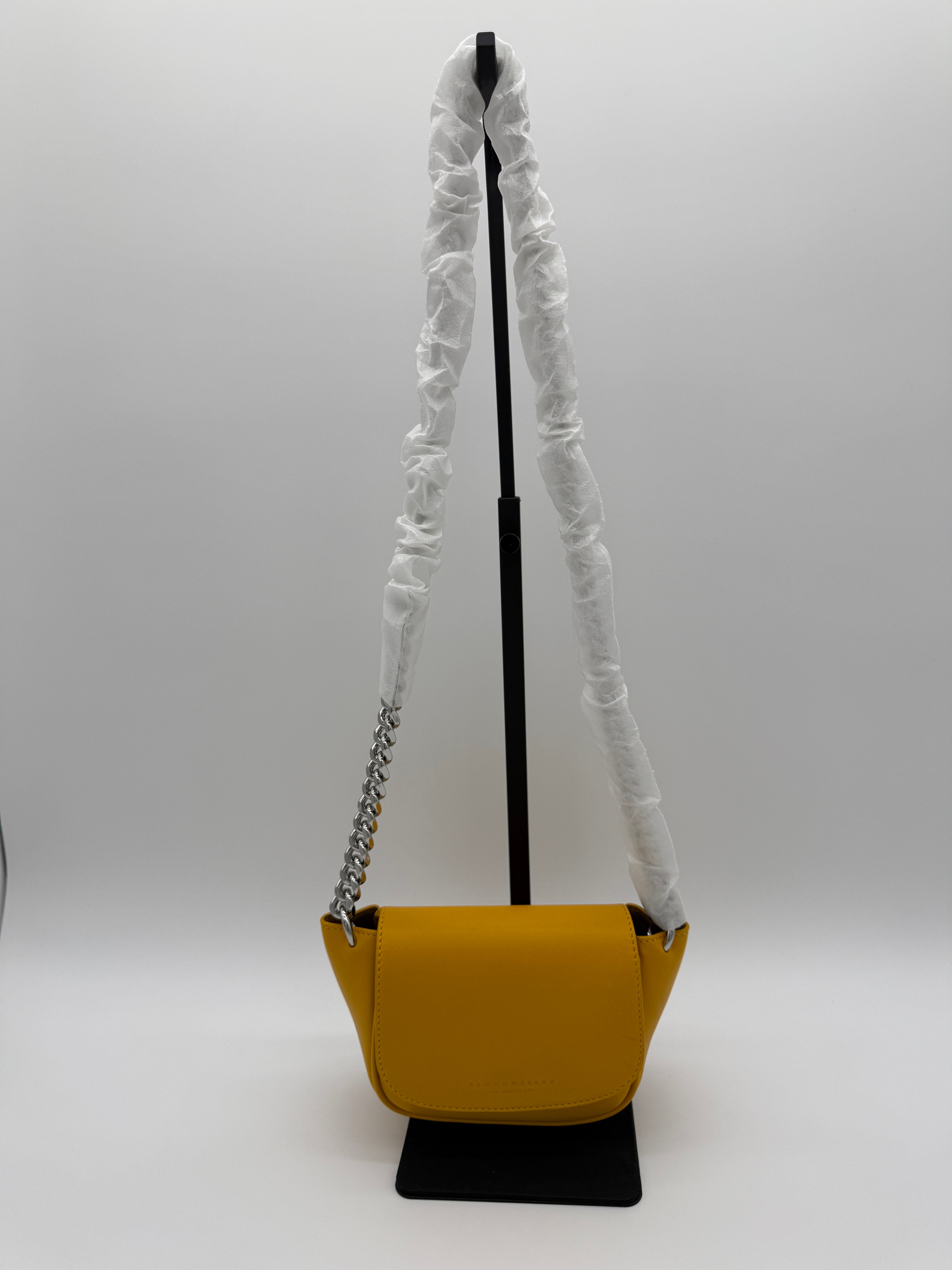 Simon Miller Mini Retro Crossbody Bag - Yellow Leather (Brand New)