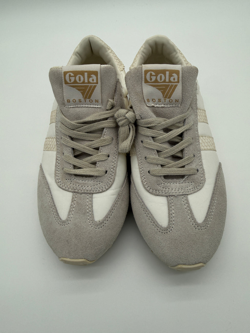 Gola Boston Sneakers – Cream / Suede – Size 7 (EU 38)