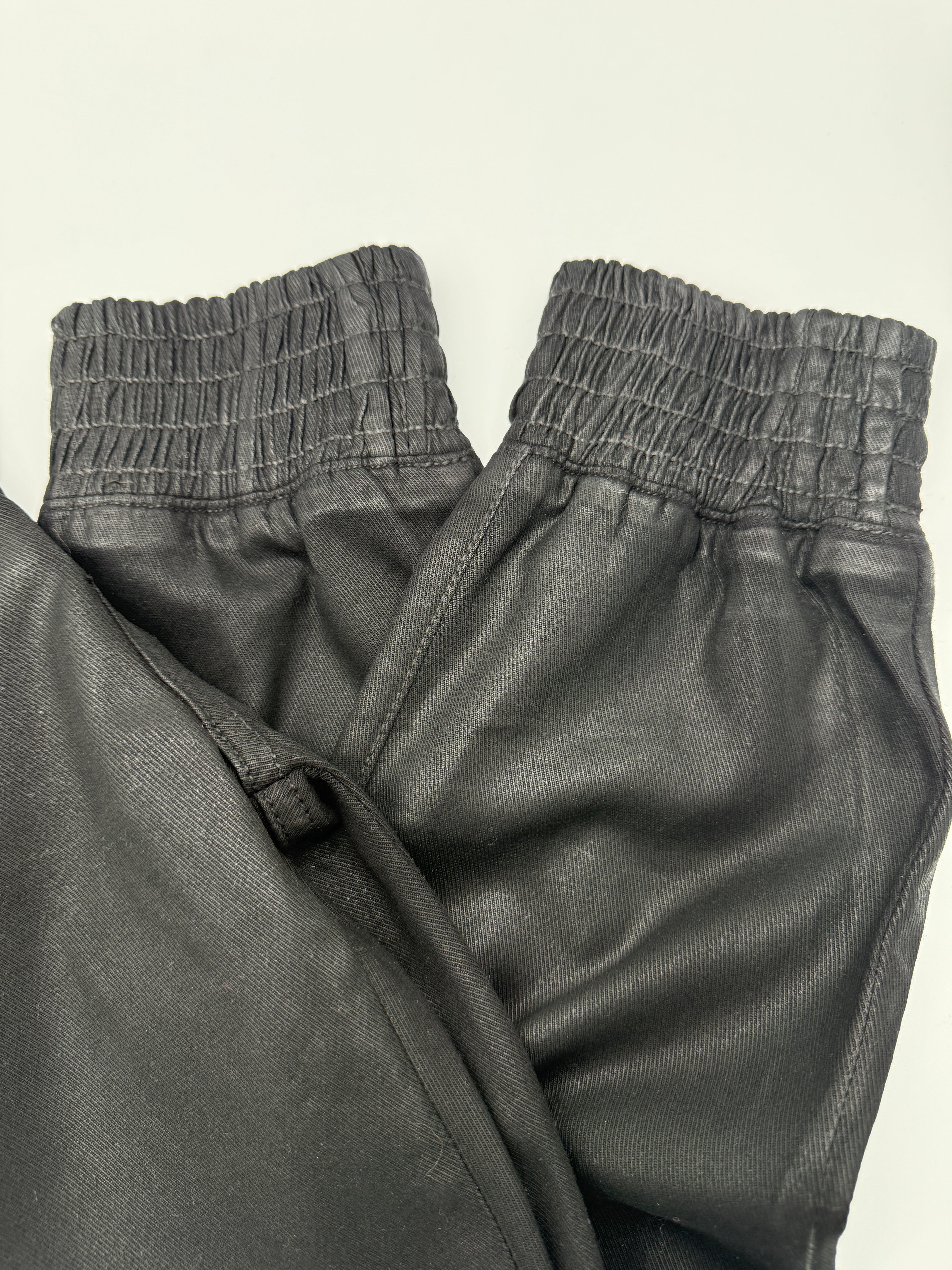 7 For All Mankind Coated Moto Jeans – Black – Size 24 - New with Tags